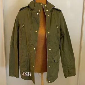 Love Tree Olive Green Women's Jacket